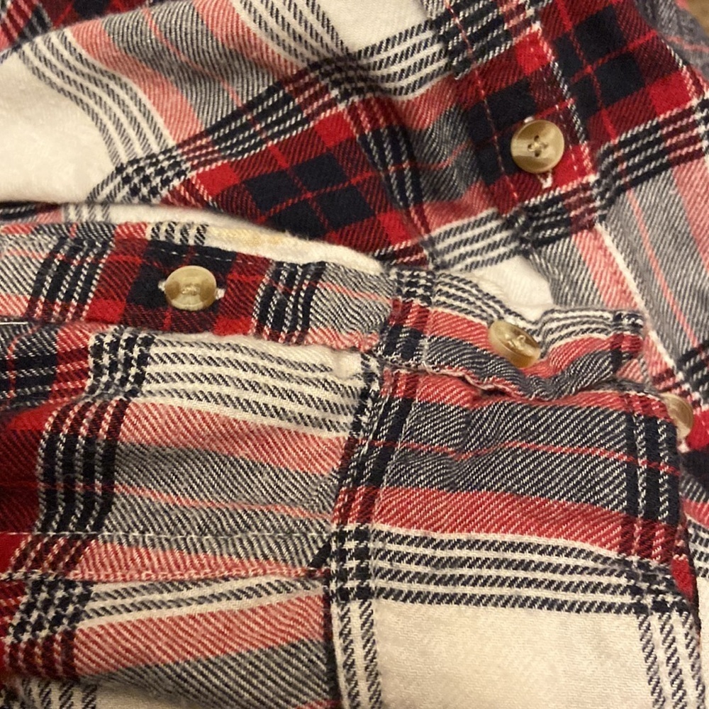 Abercrombie & Fitch Size Small Long Sleeves Button Down Tartan Print Shirt - Picture 8 of 8